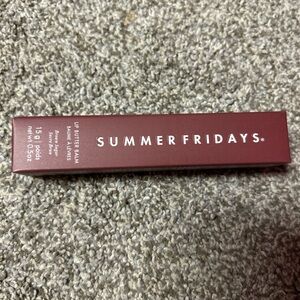 Summer Fridays Lip Butter Balm in Deep Burgundy